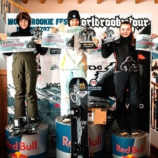 Lumelaudur Laura Anga World Rookie Touril II koht
