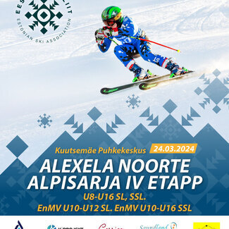 Alexela Noorte Alpisarja IV etapp toimub juba 24.03, Kuutsemäe Puhkekeskuses