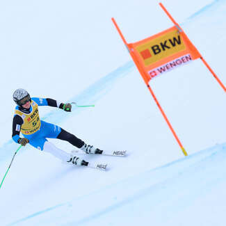 Juhan Luik võttis mõõtu Wengeni MK-etapil