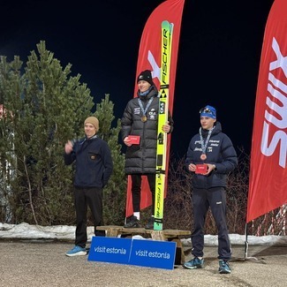 Eesti meister suusahüpetes on Kaimar Vagul