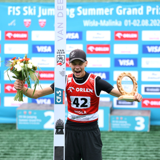Kaimar Vagul tuli suusahüpete suvisel Grand Prix’il poodiumile